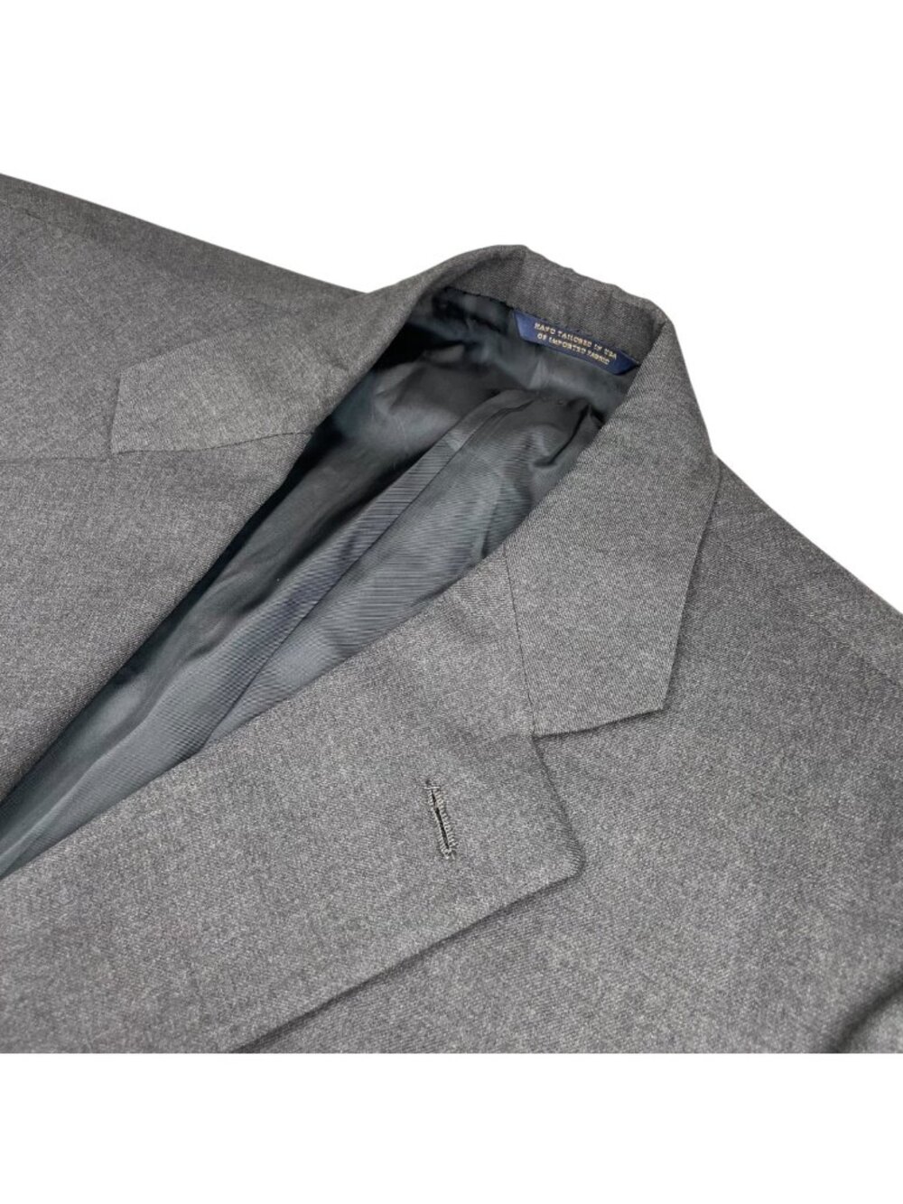 Brooks Brothers Golden Fleece Men's 100% Wool 2-Button Blazer Gray • USA • 42S